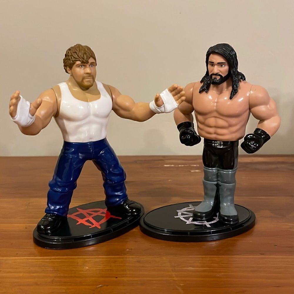 Mattel Seth Rollins and Dean Ambrose Figures